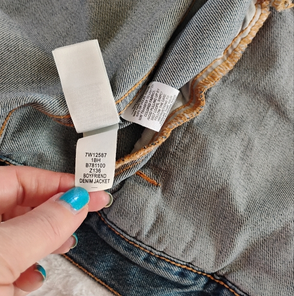 Lucky Brand Denim Boyfriend Jacket - Picture 8 of 8